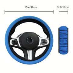 Henisa Universal Steering Wheel Cover - Non Slip & Breathable