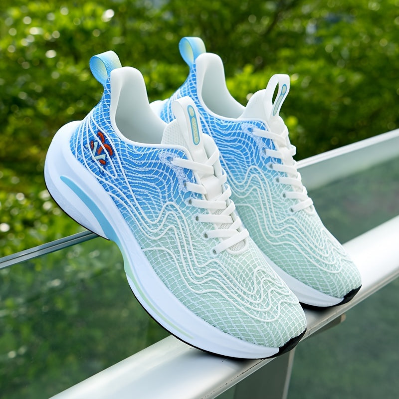 Shock Absorption Running Shoes Soft Sole Breathable Mesh Sneakers