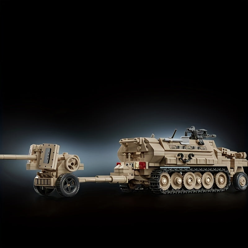 Military APC Building Block Set Toy