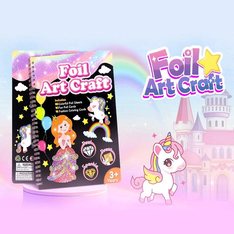 Unicorns And Princesses Mess Art Kit