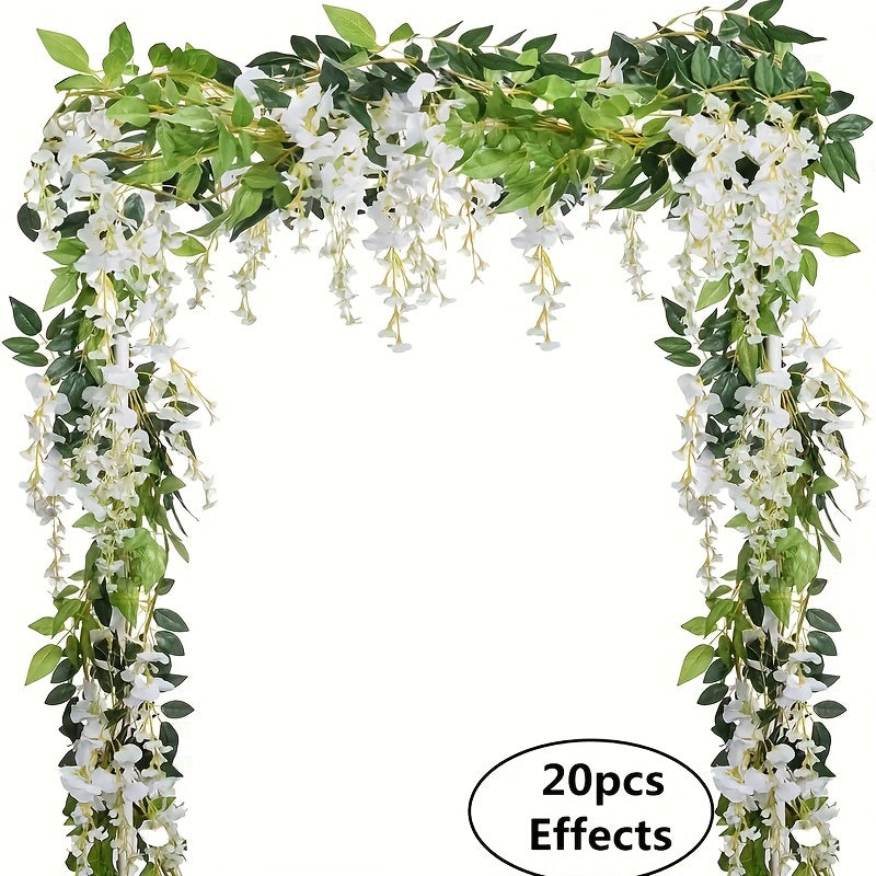 6ft Artificial Wisteria for Home Garden Wedding Decor