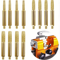 6mm Shank Golden Grinding Head Set Grinder Taper Head
