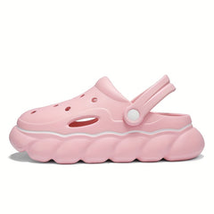 Women's Platform Hollow Out Clogs Lightweight Sandals