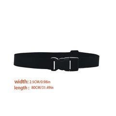 Adjustable Metal School Belt for Kids with Buckle