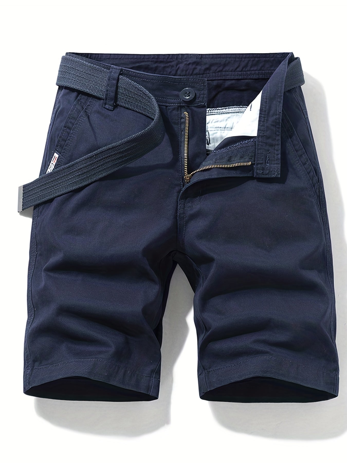 Men's Lightweight Cotton Cargo Shorts for Summer