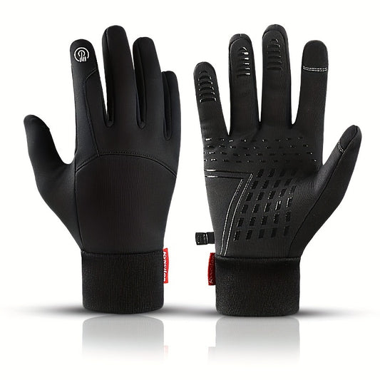 Warm Windproof Touch Screen Gloves For Cycling Driving