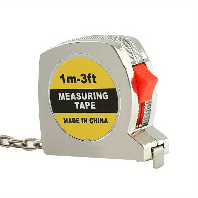 Mini Retractable Keychain Tape Measure Metric & British