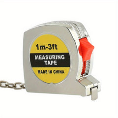 Mini Retractable Keychain Tape Measure Metric & British