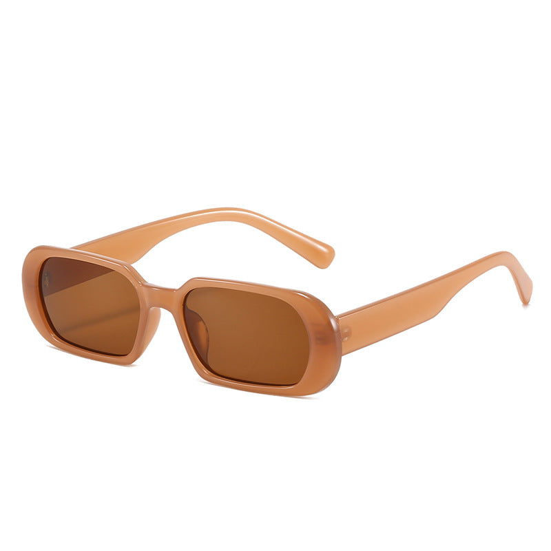 Y2K Rectangle Sunglasses Narrow Sun Shades