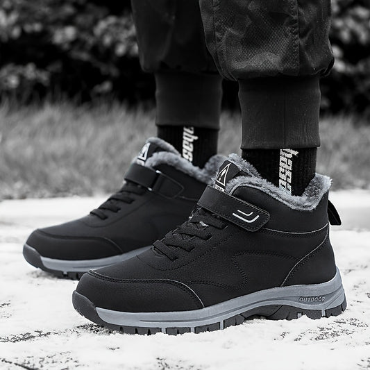 Plush Lined Snow Boots Waterproof Lightweight Winter Shoes