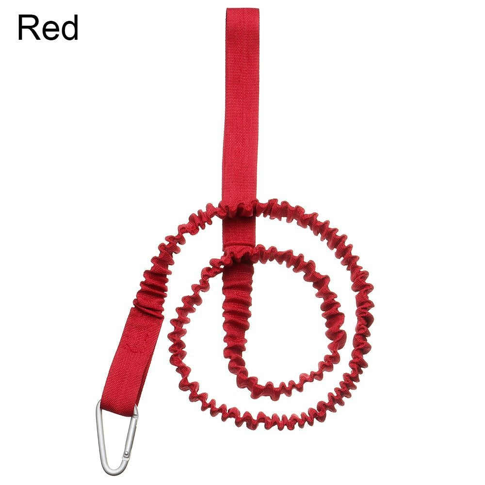 Elastic Kayak Canoe Paddle Leash with Carabiner