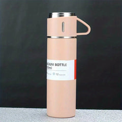 500ml Stainless Steel Vacuum Cup With Lid