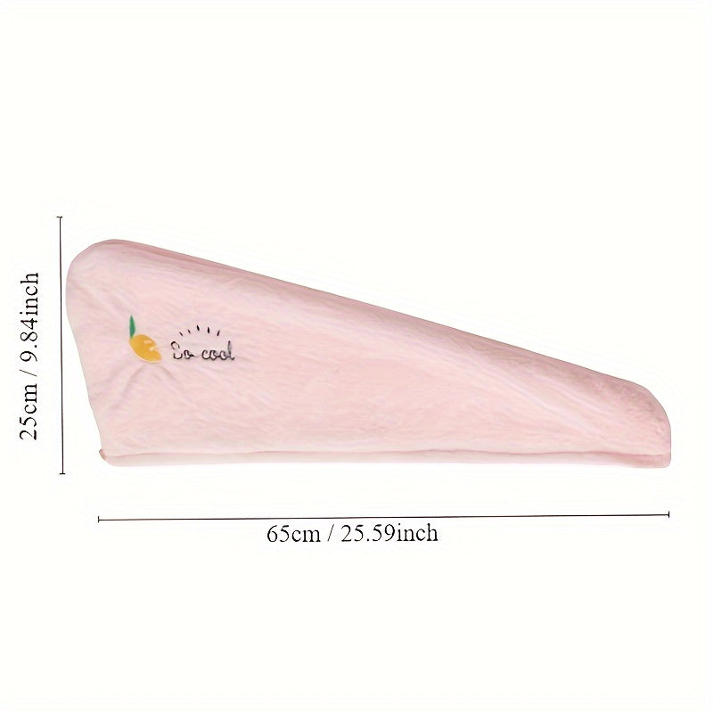 Hair Drying Towel Soft Thick Quick Dry Bath Accessories