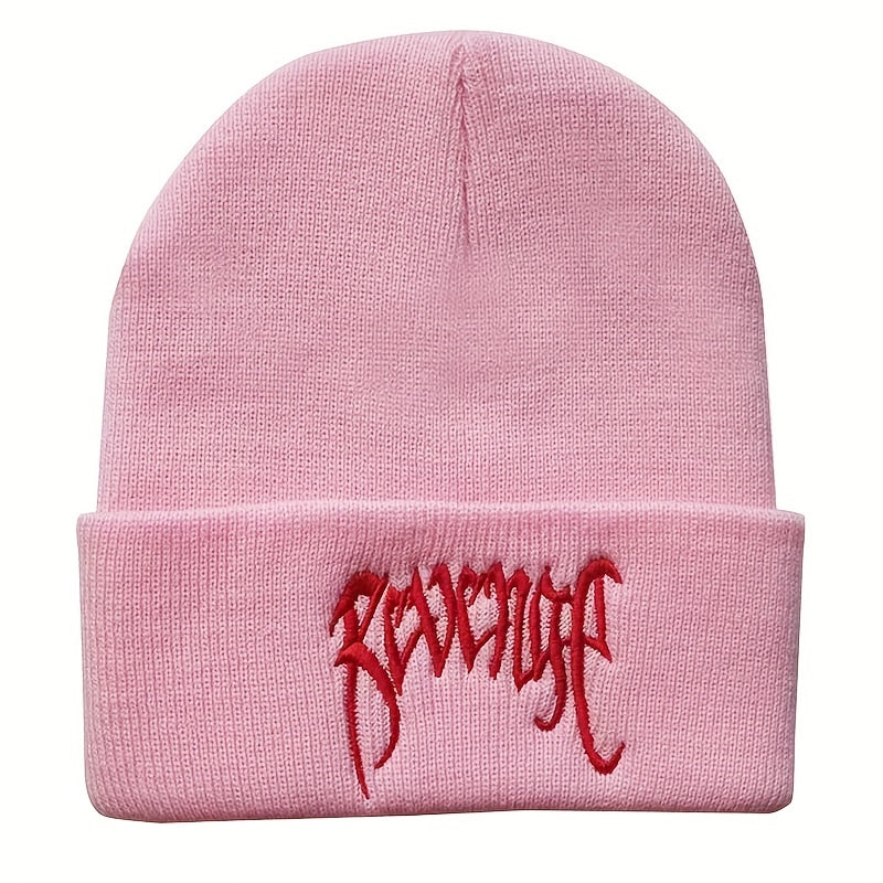 Personalized Letter Embroidery Knit Hat