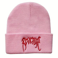 Personalized Letter Embroidery Knit Hat