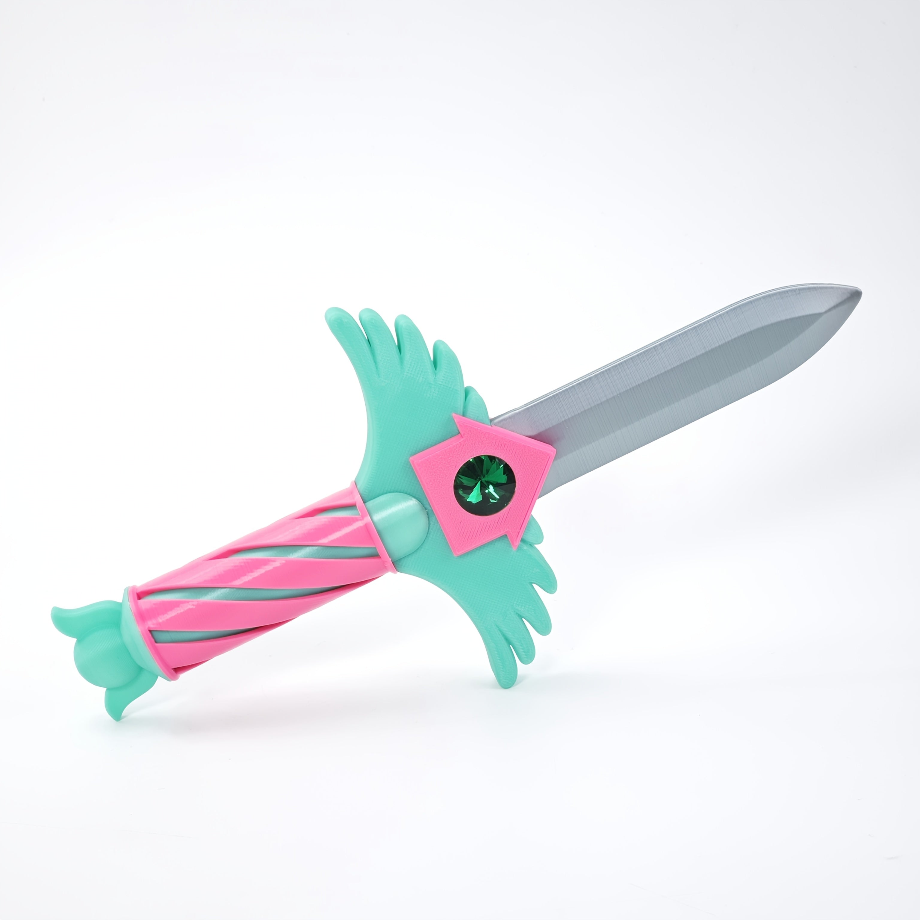 3D Printed Squid Sword Oriental Style Dagger Prop