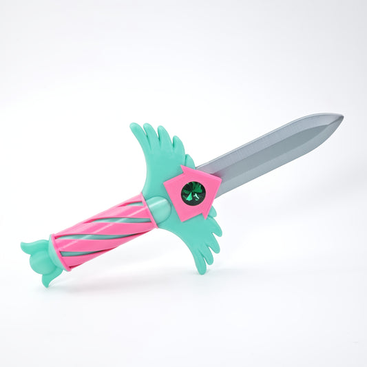 3D Printed Squid Sword Oriental Style Dagger Prop