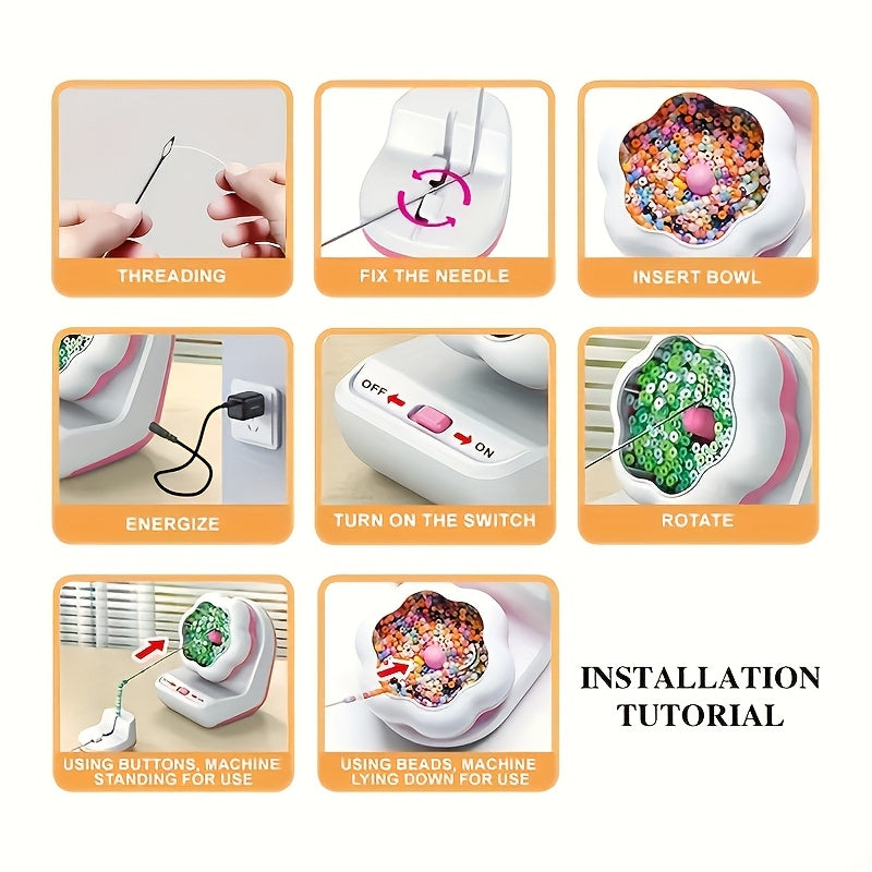 Clay Bead Bracelet Making Kit with Spinner DIY Friendship Bracelets