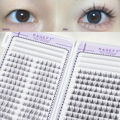 DIY Cluster Lashes Extension for Fuller Eyes