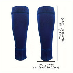 Football Socks Tube Socks Knee Protection Leg Warmers Size 38-45