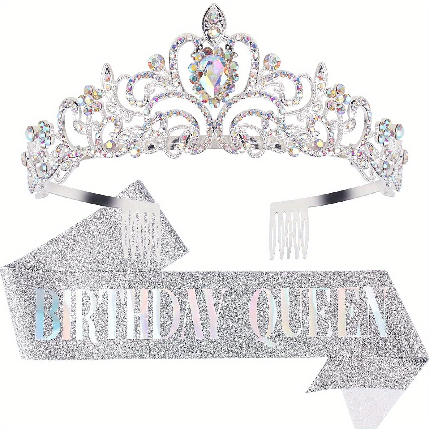 3D Crown Head Buckle for DIY Crafts and Hair Accessories