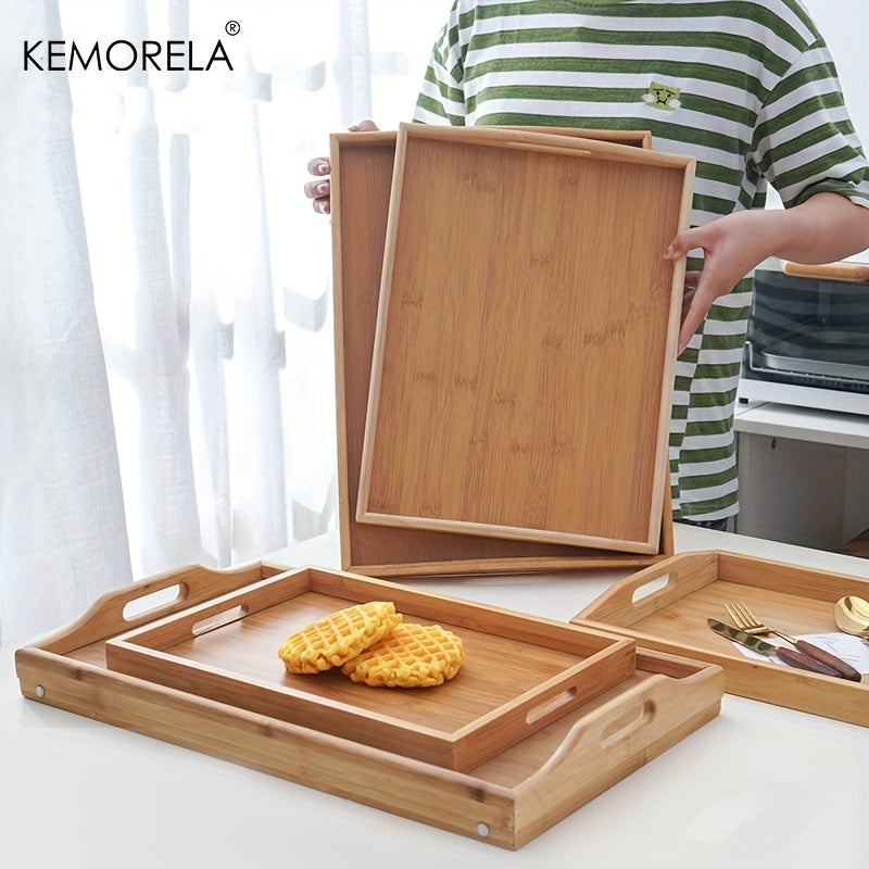Wooden Fruit Tray Solid Wood Dessert Snack Plate Decorative Food Plate