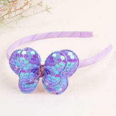 Sequin Butterfly Hairband for Kids