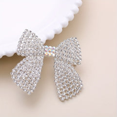 Rhinestone Boe Hair Clip Glitter Duck Billed Clip for Hair Bang Braids