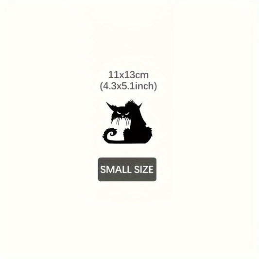 Halloween Cat Window Wall Sticker for Home Decoration