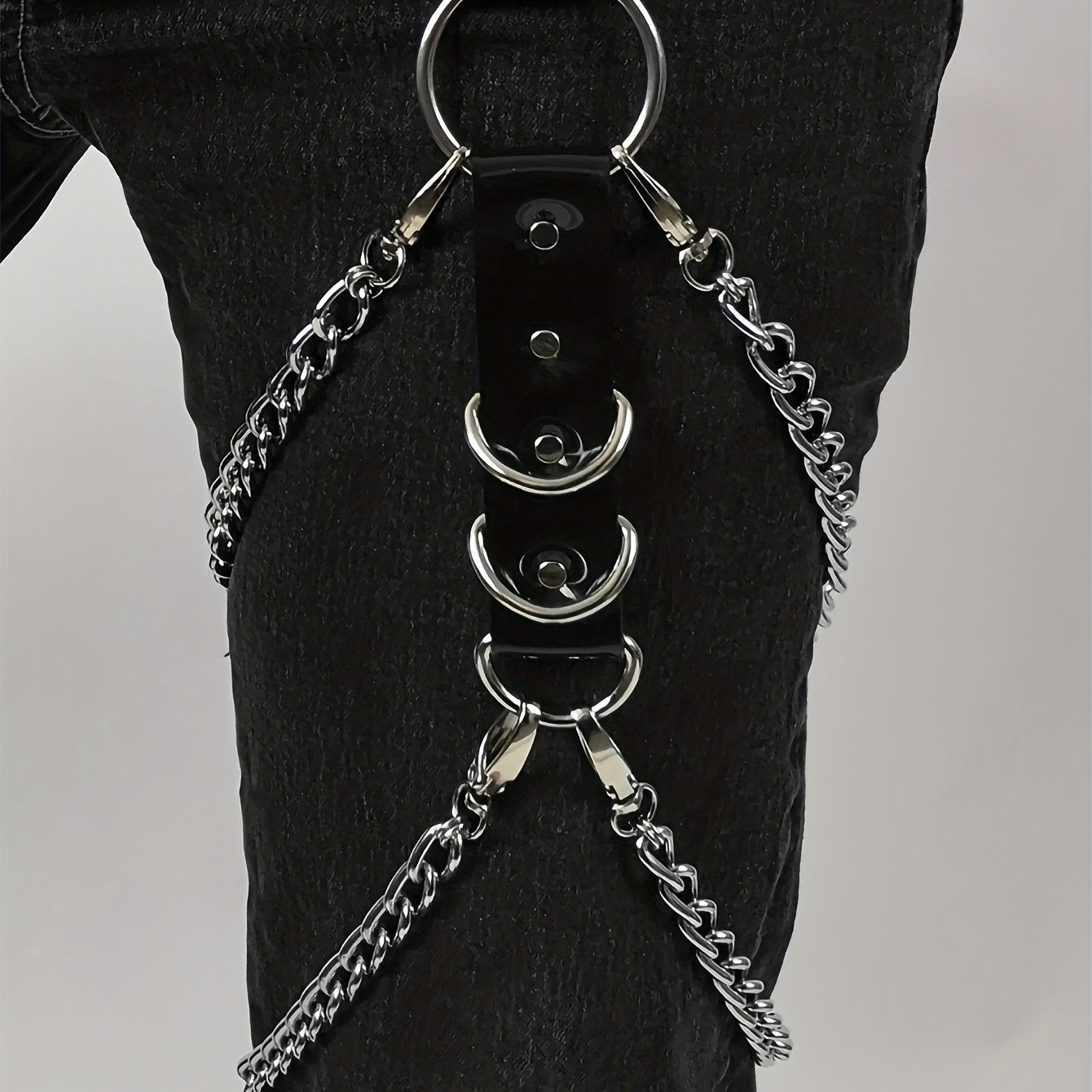 Men's Leg Chain Belt Punk Hip Hop Street Dance Leg Ring Jewelry