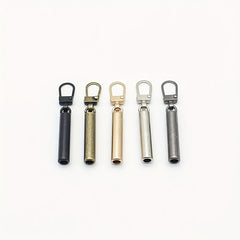 5pcs Metal Zipper Replacement Pull Lock Head DIY Craft Sewing Accessor