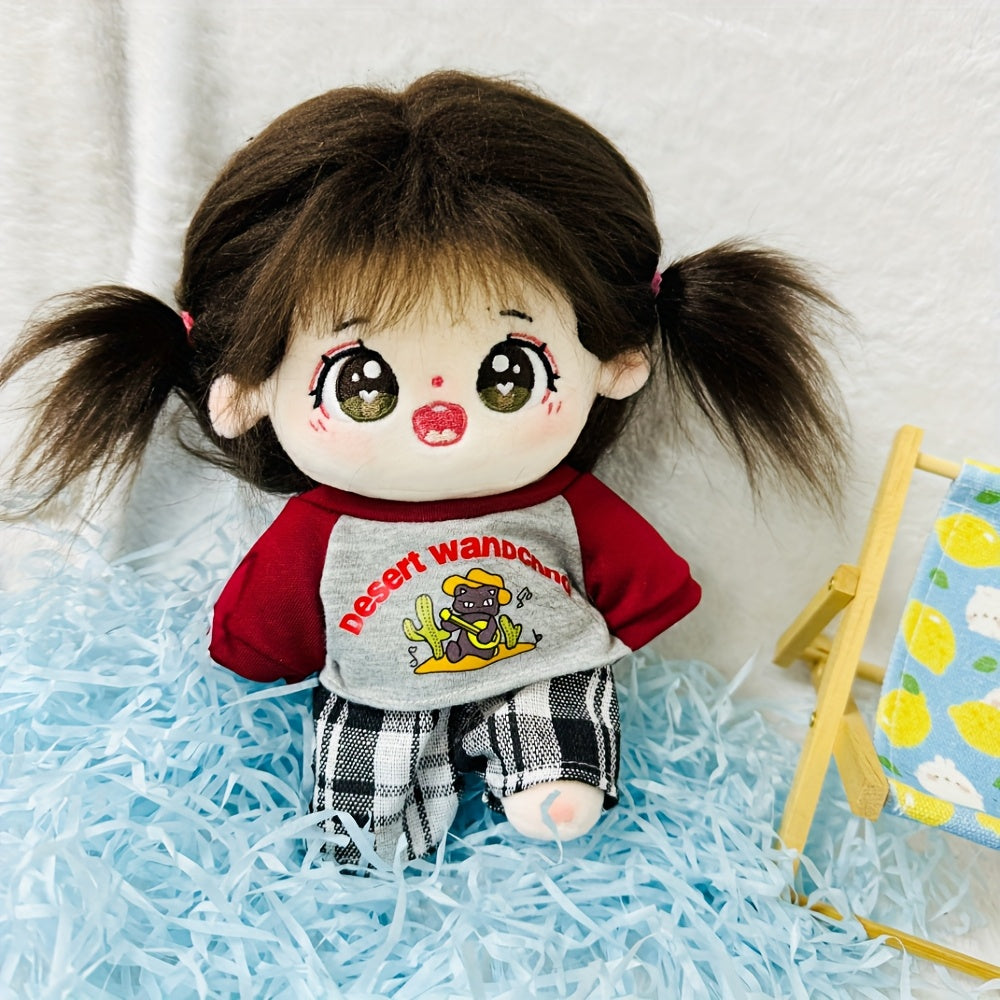 7.87" Anime Figure w/ Strawberry Optional Skeleton Collectible Toy