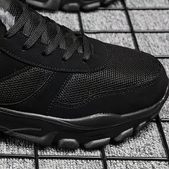 Men's Fleece Walking Shoes, Warm & Non-Slip
