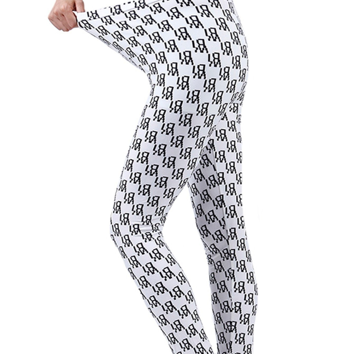 Irregular Element Crop Pants for Women