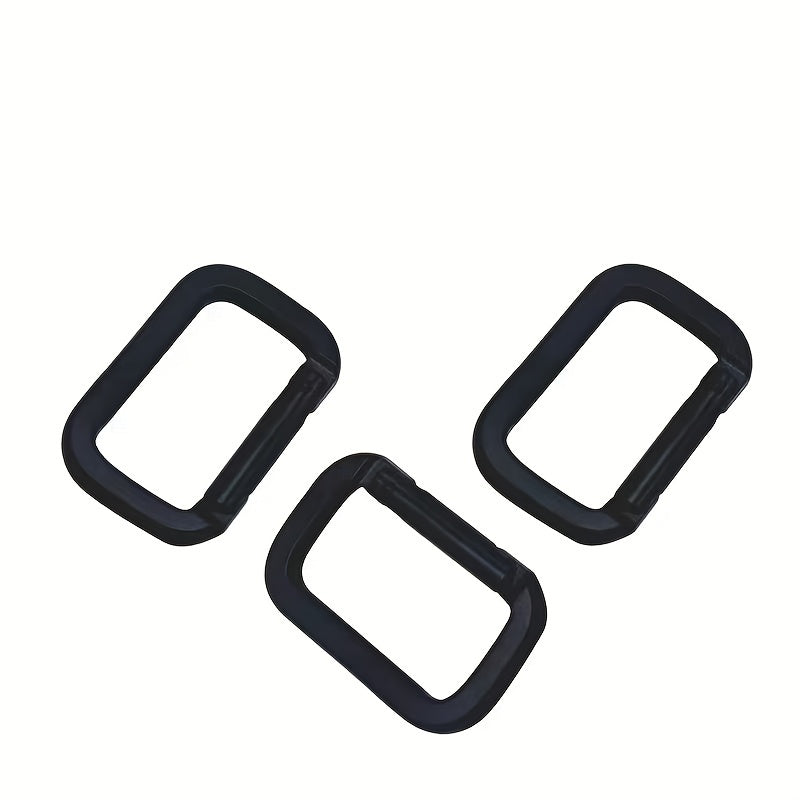 10pcs Aluminum Square Buckle Bag Backpack Outdoor Camping Hiking Travel