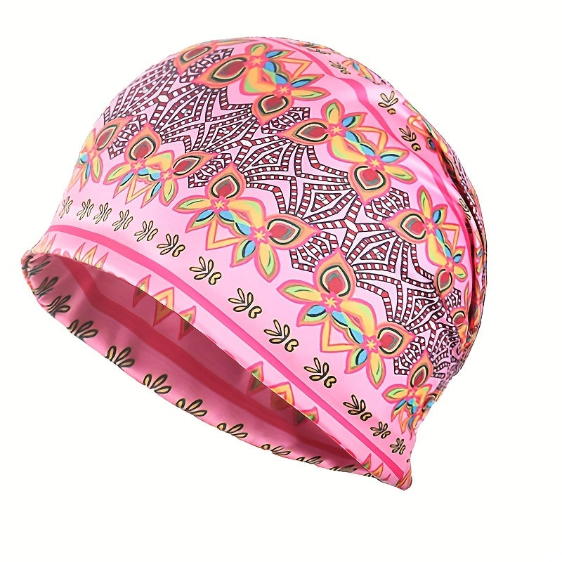 Slouchy Beanie Hat Baggy Skull Sleep Cap Stretch Knit Sleeping Hat