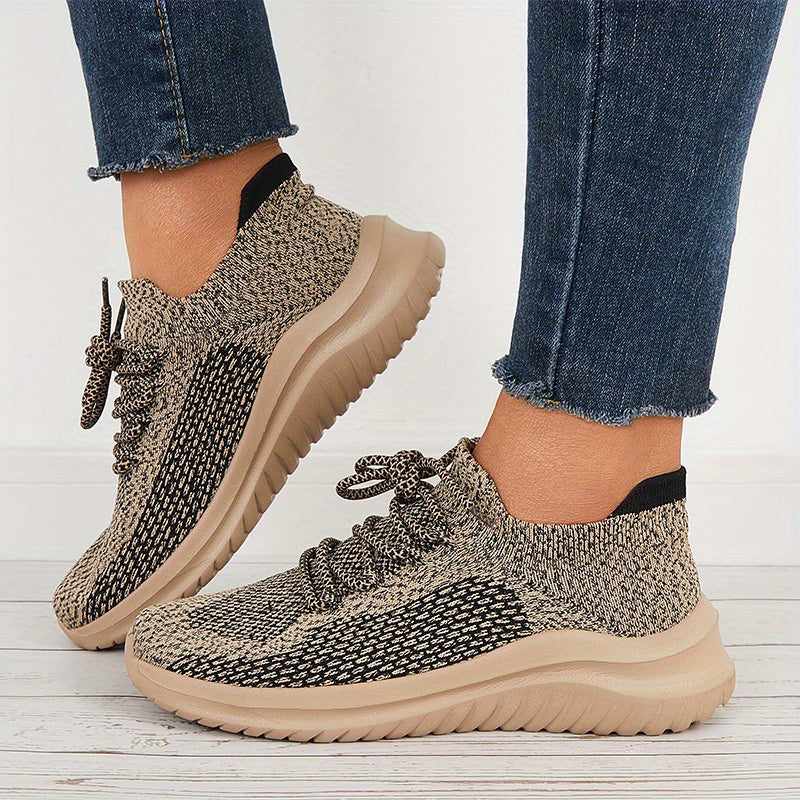 Women's Breathable Running Sneakers Non Slip Shock Absorption Casual Shoes