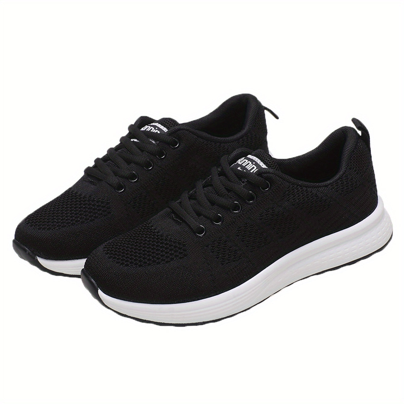 Women's Flatform Sneakers Lace Up Low Round Toe Soft Sole Non slip Casual Shoes