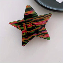 Glitter Sequin Inlaid Hair Claw Clip for Women Girls