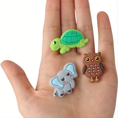 Random PVC Shoe Charms - Assorted Garden Shoes Charms for Bracelet Decorations