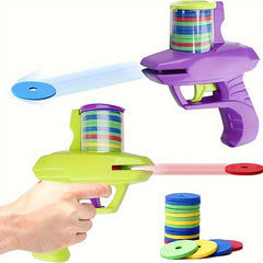 Foam Disc Launcher Shooting Game Purple