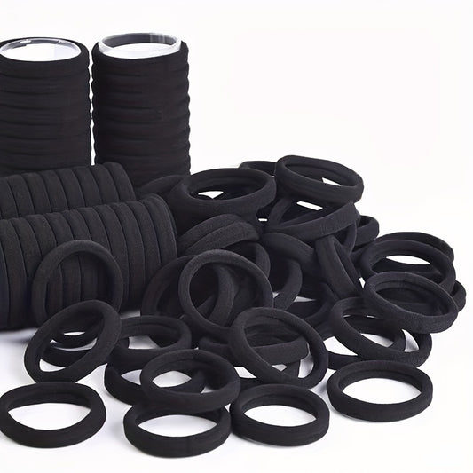 Thick Hair Holders Elastics Rubber Bands No Damage For Thick Heavy & Curly Hair