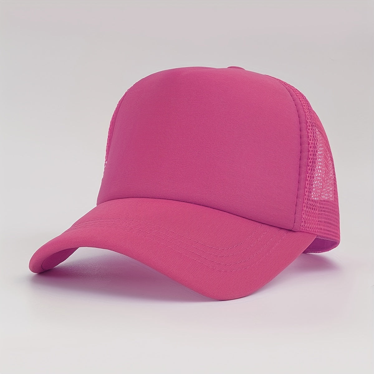 Candy Mesh Trucker Hat Lightweight Breathable Baseball Cap Adjustable