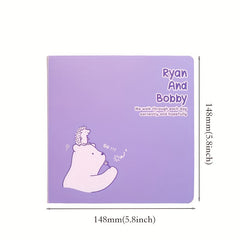 128 Pages Square Notebook for Students