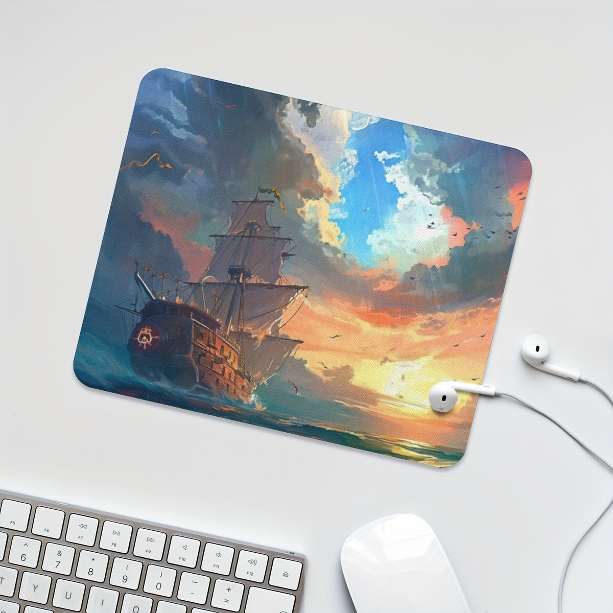 Anime Mouse Pad Small Gaming Mousepad Non Slip Rubber Base Desk Mat