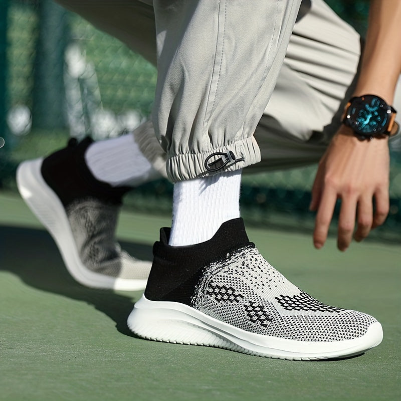 Men's Slip on Sneakers Lightweight Breathable