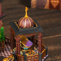Mini Fantasy Edinburgh Castle 3D Puzzle Model House DIY Set