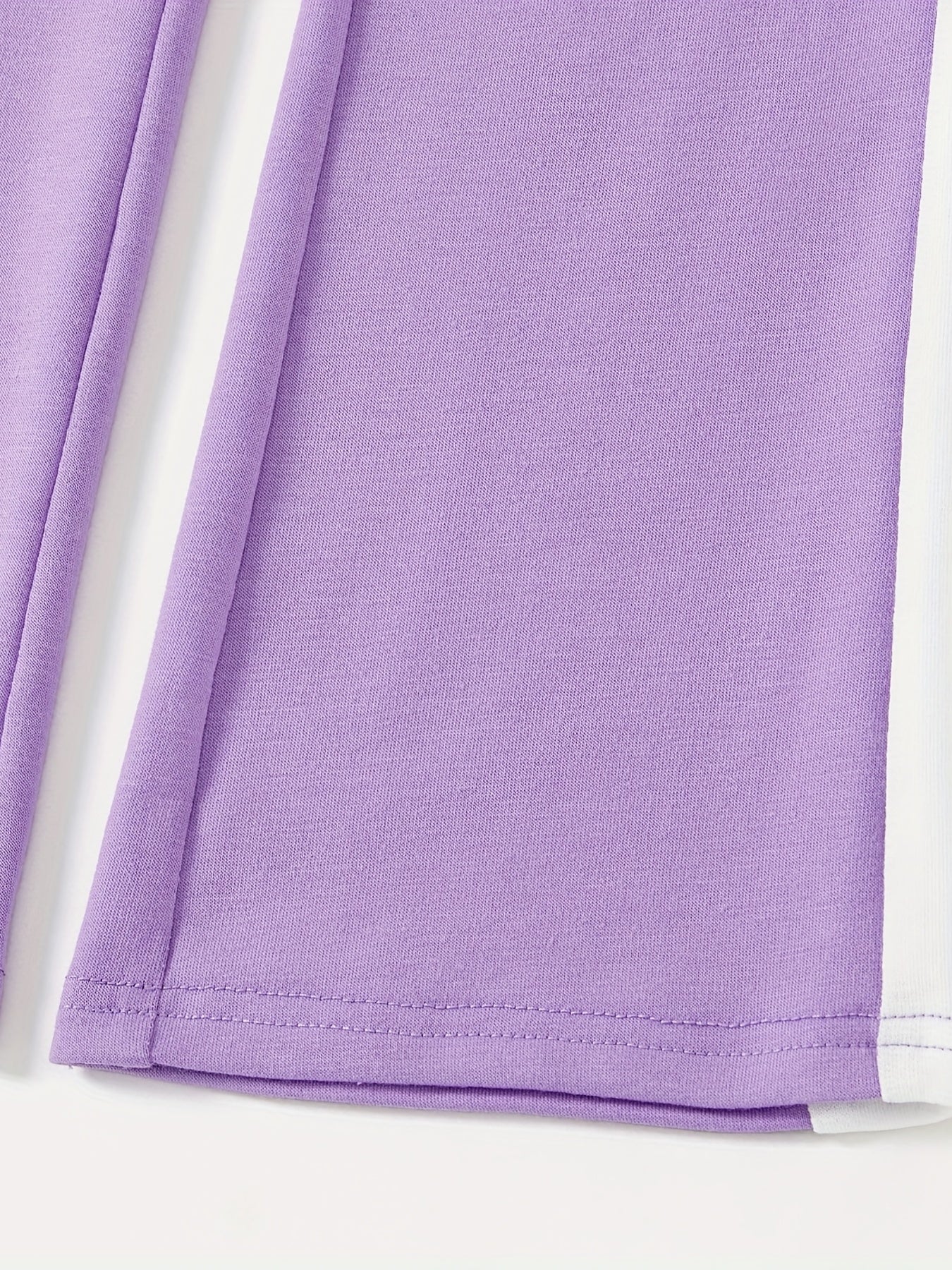 Girls Athleisure Wide Leg Sweatpants for Sports Running