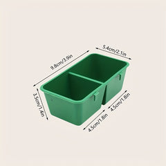 2pcs Bird Food Boxes Rabbit And Bird Trough Pet Bird Supplies