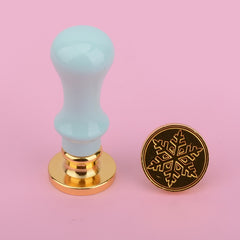 Snowflake Wax Seal Stamp for Elegant Crafts